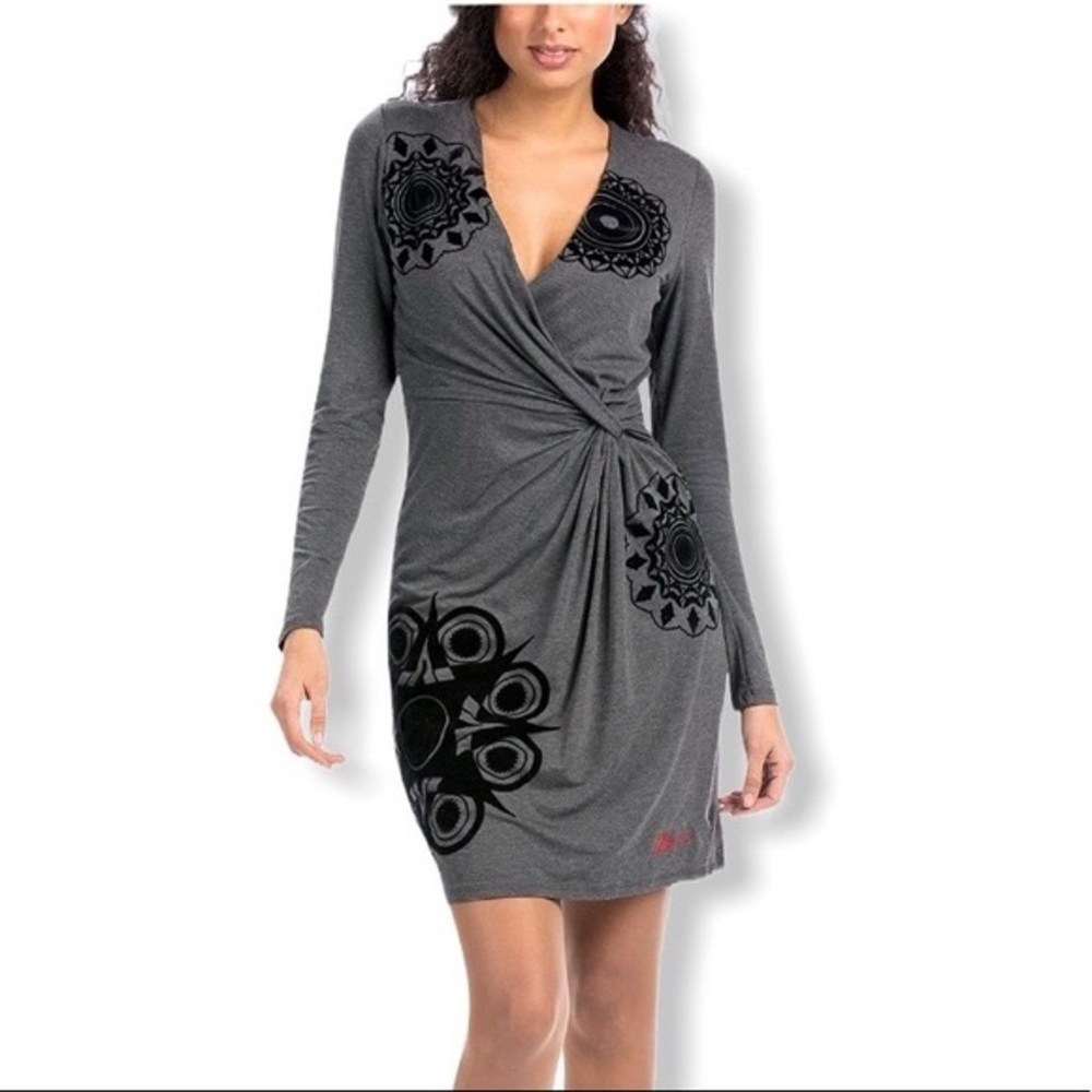 Desigual wrap dress